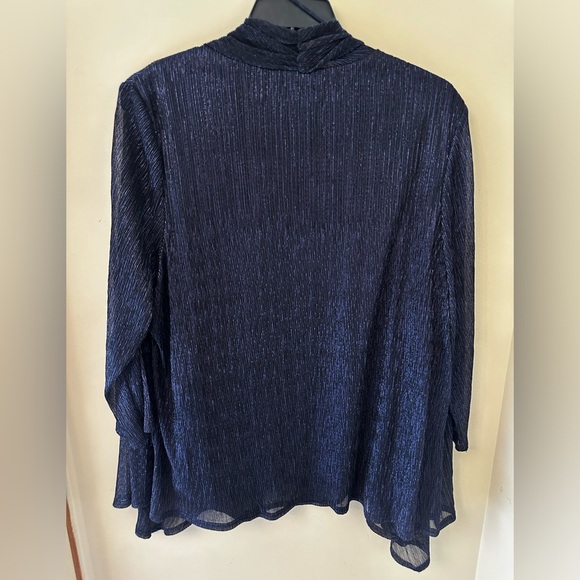 R&M Richard’s Woman, size 2x. Excellent condition/like new. Navy mo - Picture 3 of 3